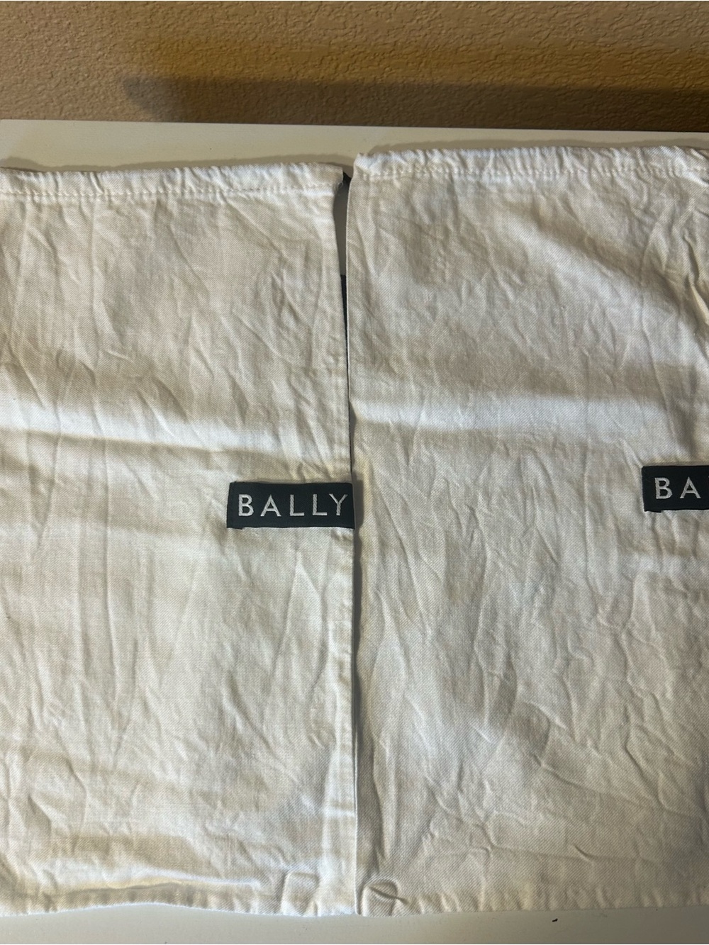 2 Bally dustbags